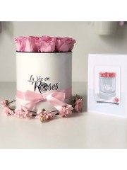 La Romantique | Rose éternelle à offrir | flowerbox | La Vie en Roses